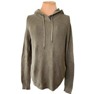 LAUREN RALPH‎ LAUREN Hoodie Sweater Pullover Olive Green Women's Medium
